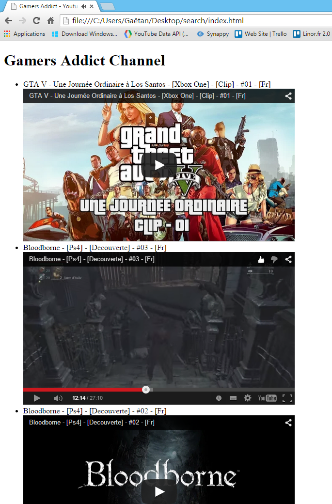 gamersaddictyoutubeapi